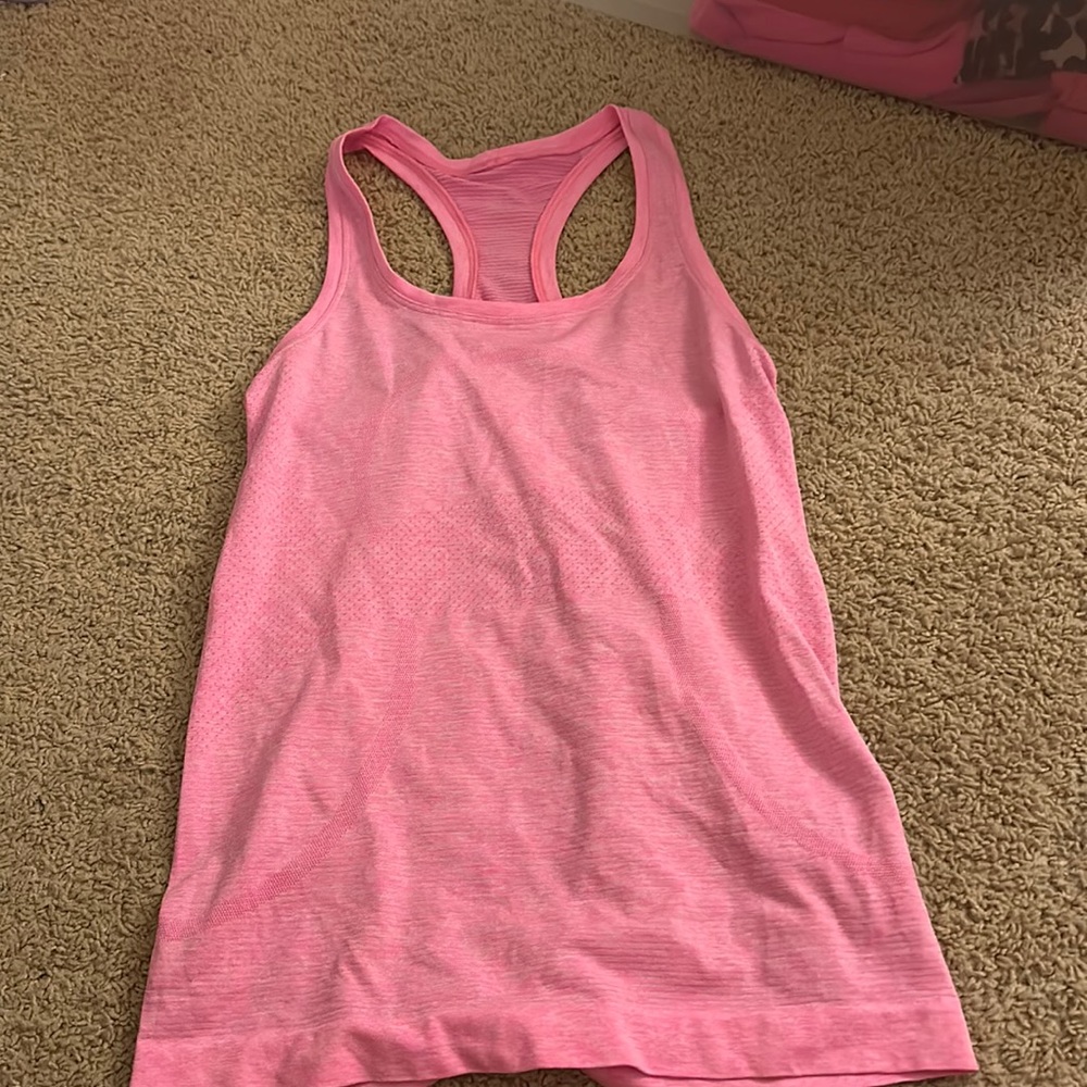 lululemon dark prism pink swiftly tank